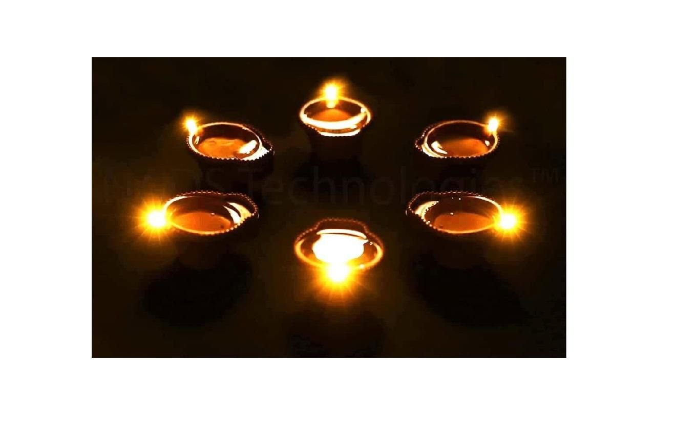 PACK OF 12 PCS WATER LED SENSOR DIYA