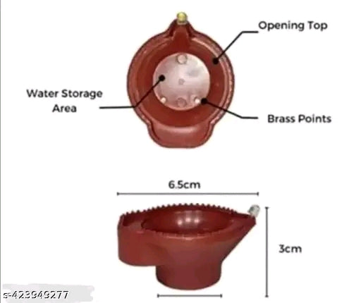 PACK OF 12 PCS WATER LED SENSOR DIYA